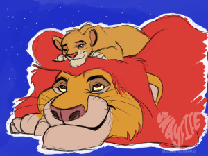 Simba & Mufasa